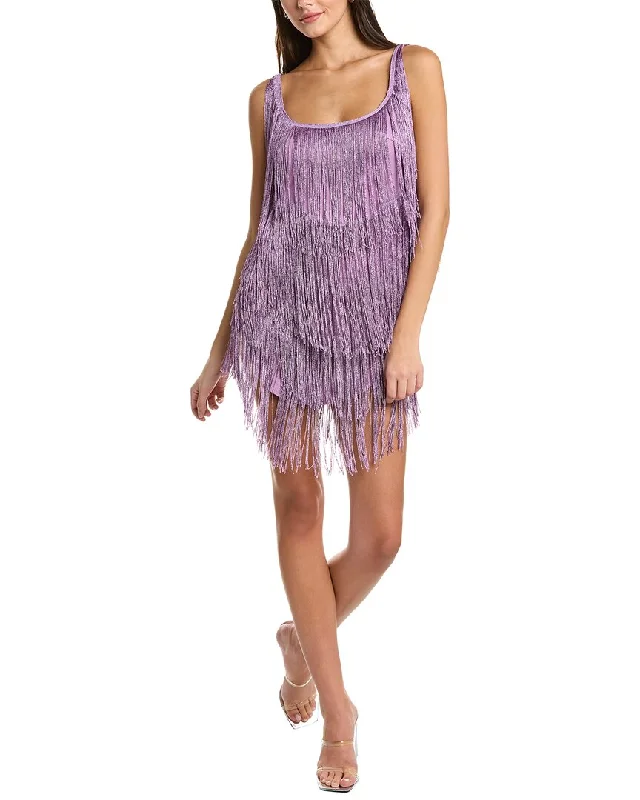 Moonsea Fringe Mini Dress