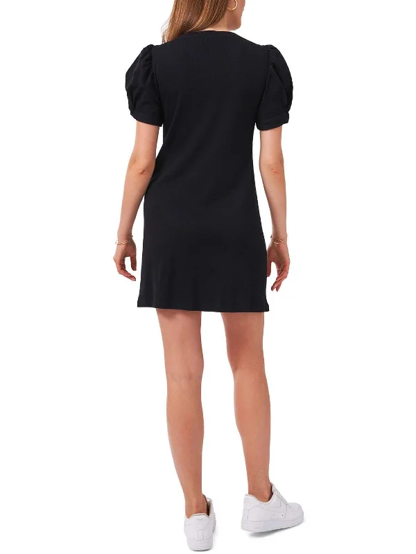 Womens Casual Mini Shift Dress