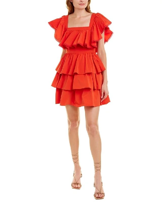 Toccin Ruffle Mini Dress