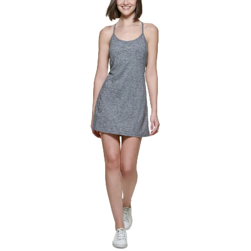 Calvin Klein Women's Exercise Dress Gray Size S