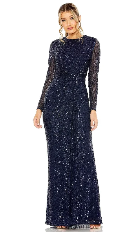 Ieena Duggal 11659 - Floor Length Sequin Evening Gown