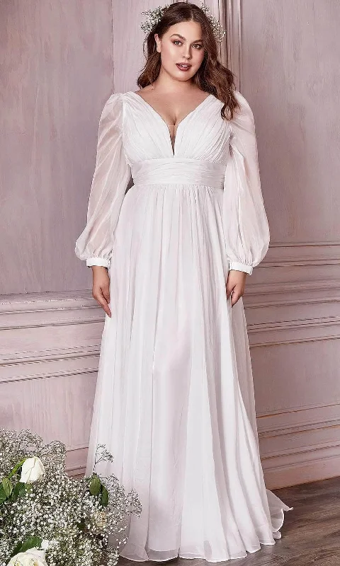 Ladivine Bridal CD0192W - Chiffon Bridal Gown